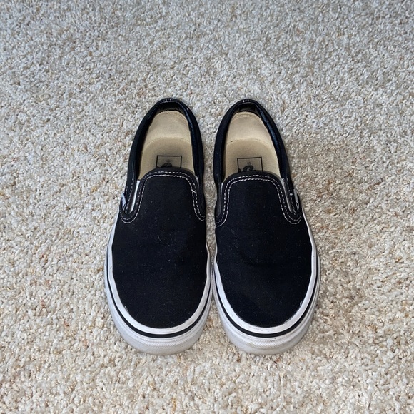 Vans Shoes - Black Slip-On Vans